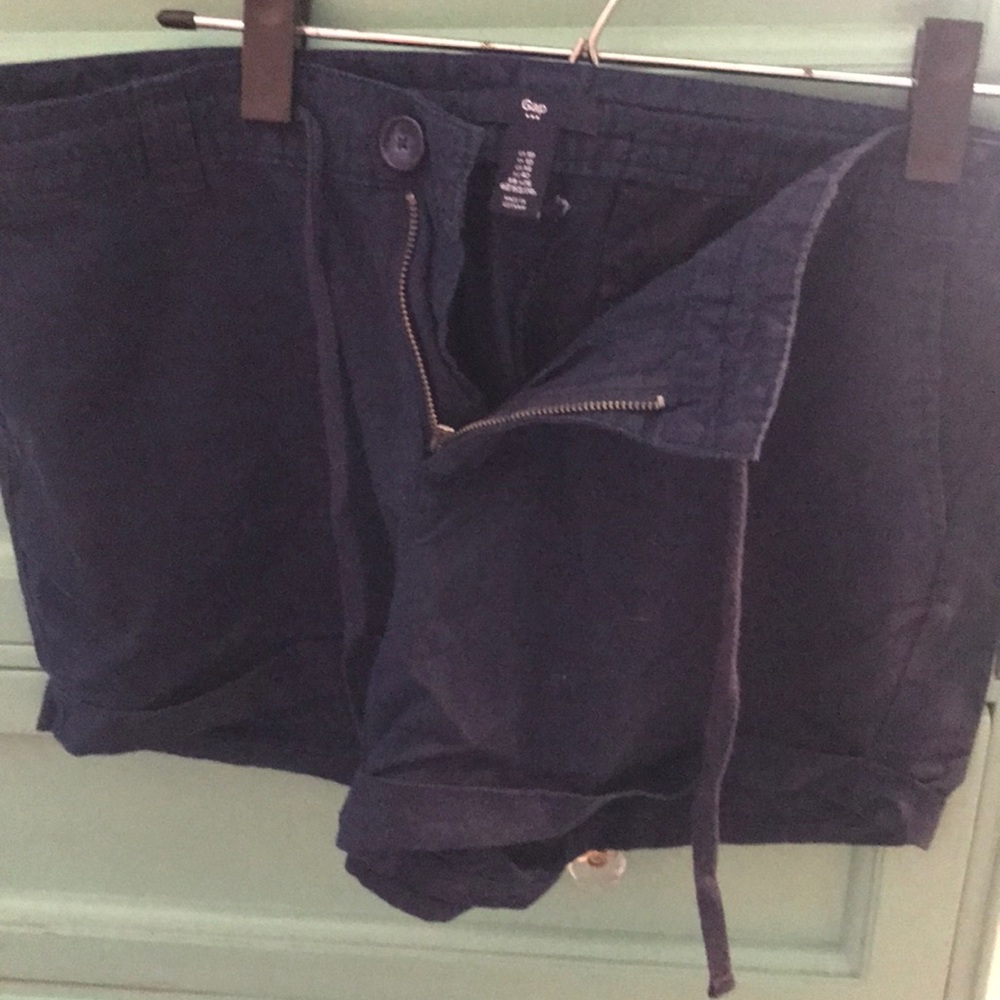 Navy blue shorts